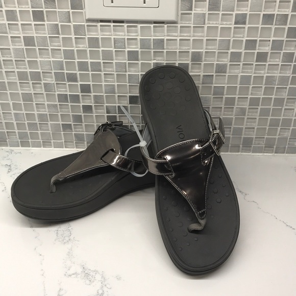 vionic high tide wedge flip flop